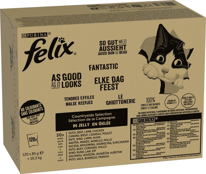 Image du produit Felix Aussi bon qu'il y paraît (Adulte, 120 pcs, 10200 g)