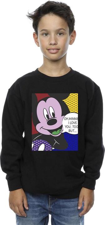 Produktbild Disney Mickey Mouse Oh Minnie Pop Art Sweatshirt Jungen (140, 146)