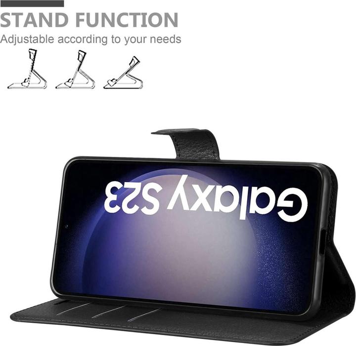 Actual product image Cadorabo Case for Samsung Galaxy S23 with Stand function (Samsung Galaxy S23)