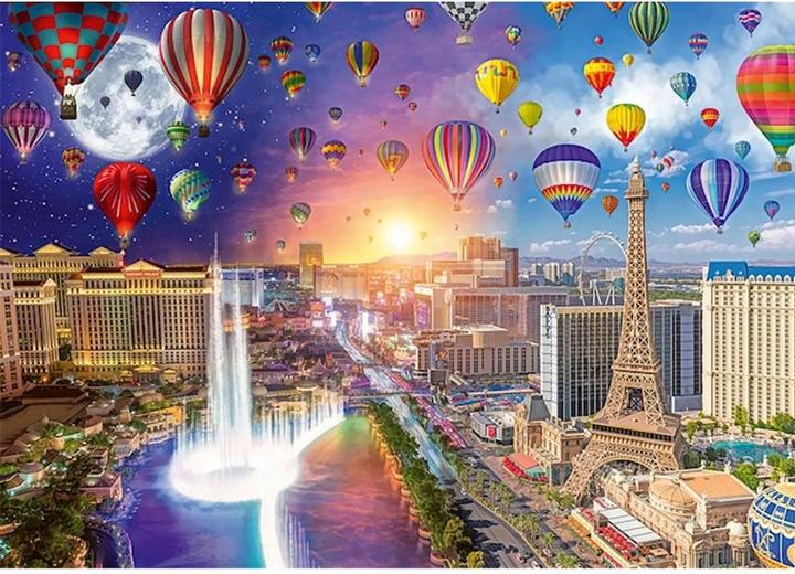 Image du produit Schmidt Spiele Las Vegas, jour et nuit (1000 pièces)