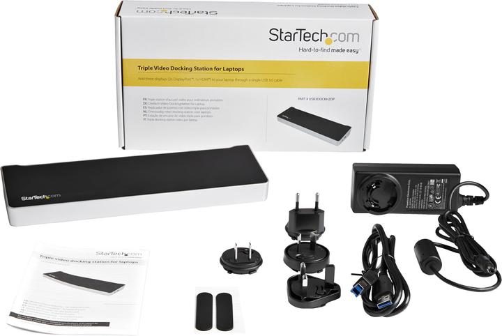 Image du produit StarTech Usb3dockh2dp (USB-B, 6 Ports)