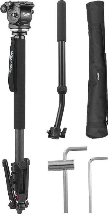 Produktbild Nest WF C500S Carbon Monopod met Fluid Video Head
