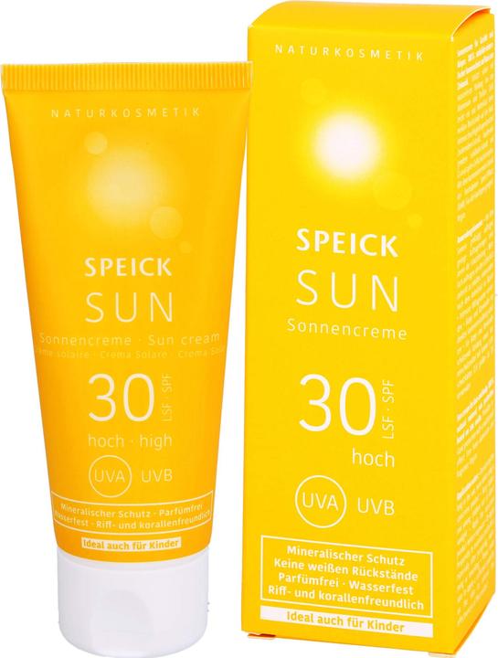 Actual product image Speick Sunscreen SPF 30 Cream (Suntan cream, SPF 30, 60 ml)