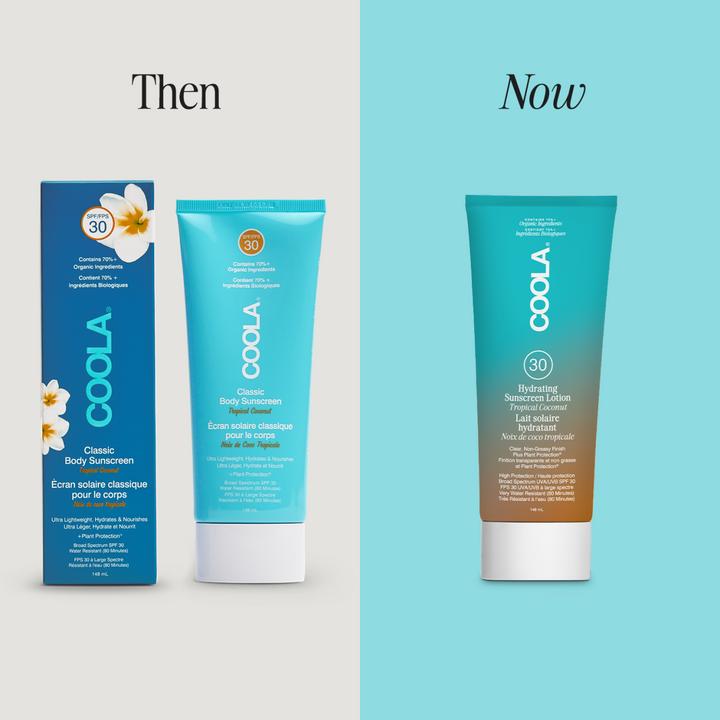 Actual product image Coola Suncare Classic Lotion Tropical Coconut (Sun cream face, SPF 30, 148 ml, 148 g)