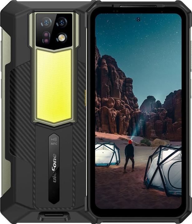 Ulefone Armor 24 (256 GB, Schwarz, 6.78", Dual SIM, 64 Mpx, 4G)