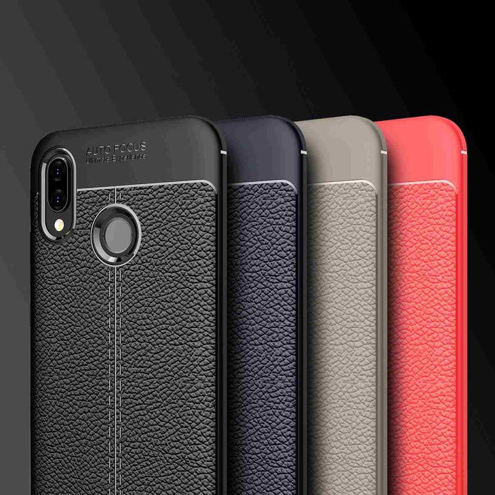 Image du produit Cadorabo TPU Cover similicuir structure (Huawei Nova 3E)