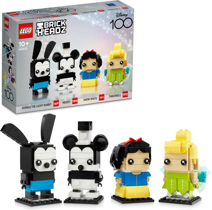 Actual product image LEGO BrickHeadz - 100th Disney Anniversary (40622, LEGO Brickheadz)