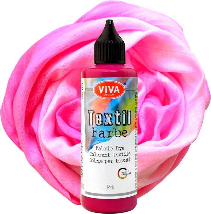 Viva Decor Textile paint, 90 ml (Pink, 90 ml)