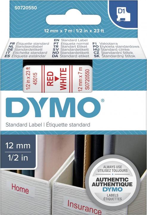 Immagine prodotto Dymo S0720550 (1.20 cm, Rosso)