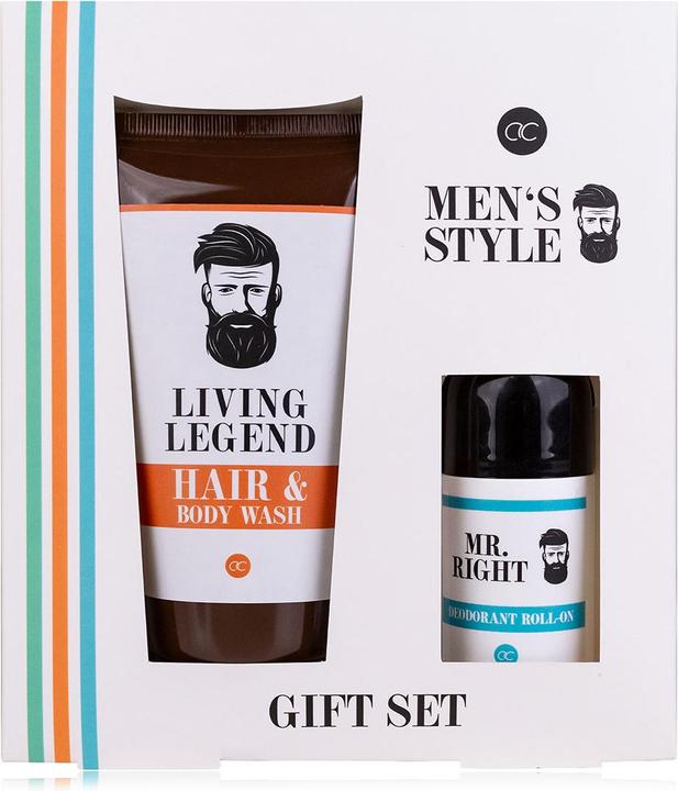 Accentra Badeset MEN'S STYLE in Geschenkbox (Haarpflege set)