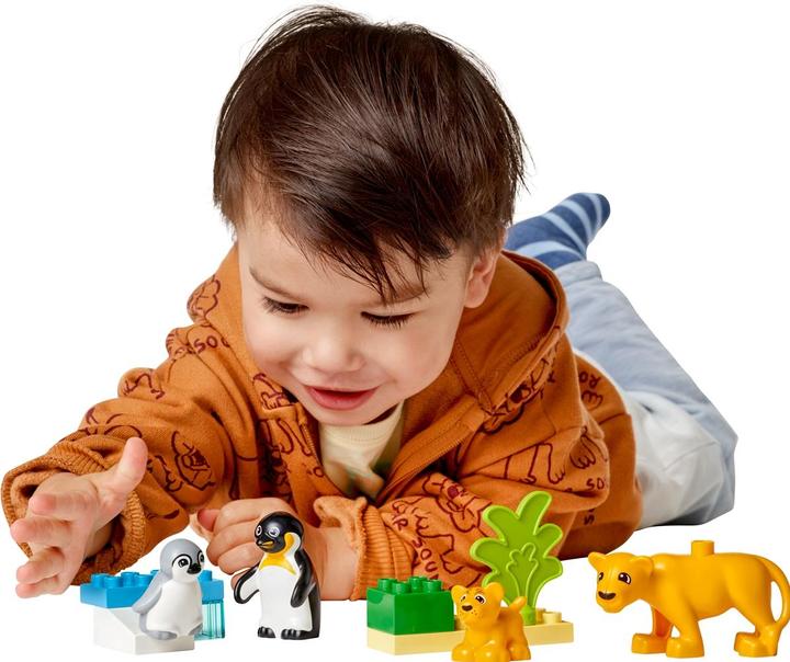 Immagine prodotto LEGO Wildtier-Familien: Pinguine und Löwen (10442)