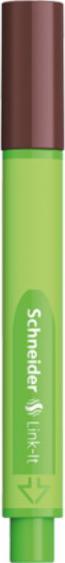 Produktbild Schneider Fineliner Link-It - Dunkelbraun (Braun, 1 x)