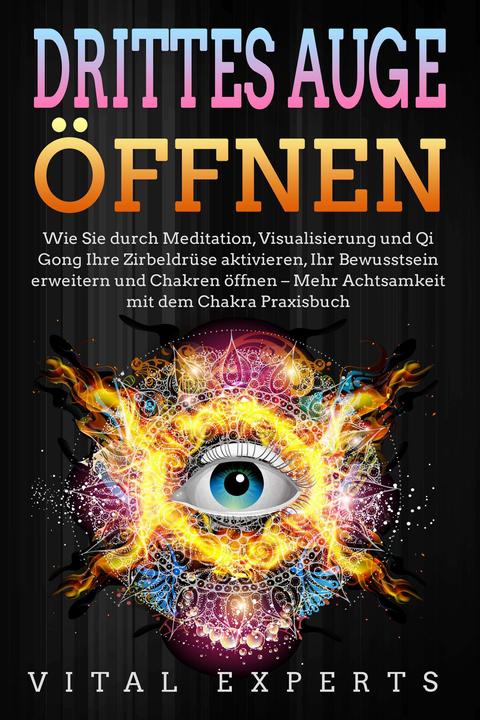 Produktbild Elektrobock DRITTES AUGE ÖFFNEN: Wie Sie durch Meditation, Visualisierung und Qi Gong Ihre Zirbeldrüse aktiviere (Deutsch, Vital Experts, 2024)