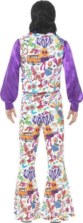 Immagine prodotto Smiffys Costume da hippie anni '60 Groovy (uomo) (L)