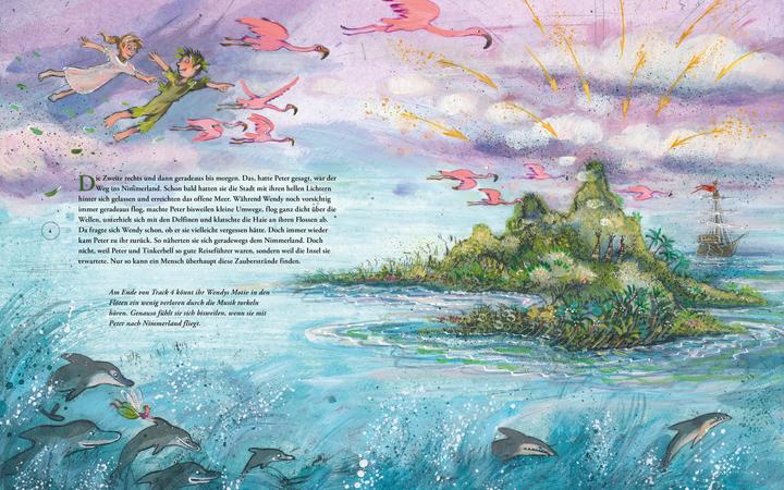 Produktbild Peter Pan (Weltliteratur und Musik mit CD) (Deutsch, Henrik Albrecht, James Matthew Barrie, 2021)