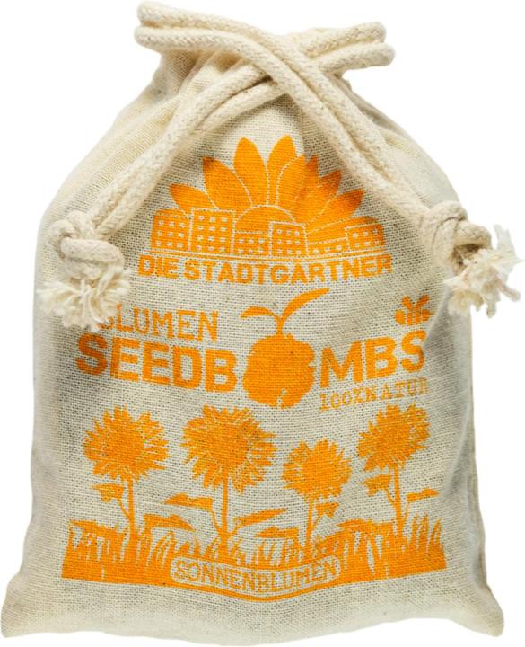 Image du produit Die Stadtgärtner Bombes de graines de tournesol (Germe de bombe)