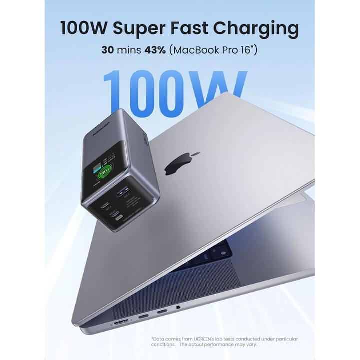 Actual product image Ugreen Nexode (20000 mAh, 130 W, 72 Wh)