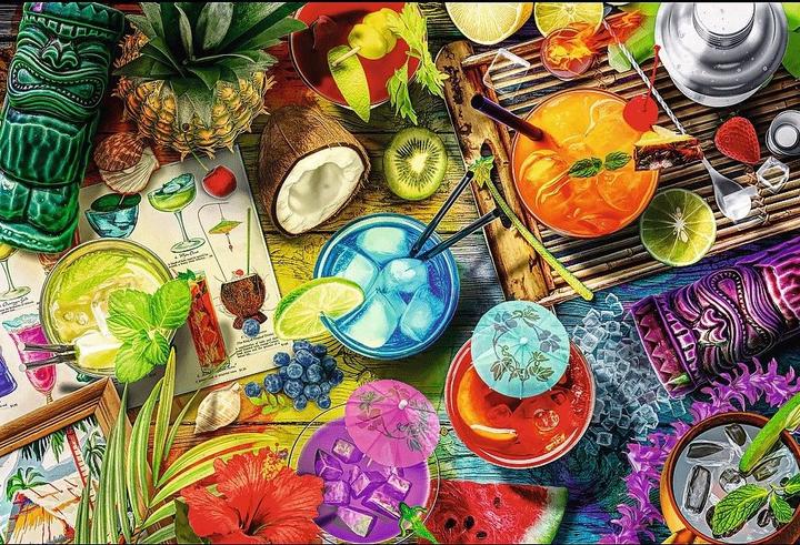 Immagine prodotto Trefl Puzzle di legno Colourful Cocktails 500+1T (501 pezzi)