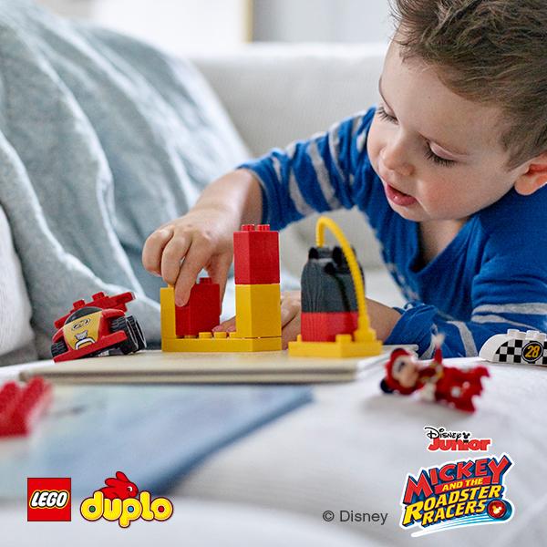 Actual product image LEGO Micky's racing car (10843)