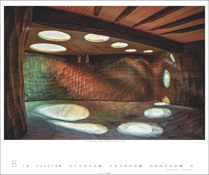 Immagine prodotto Architecture in Music Kalender 2026 - Musikinstrumente von innen (55 x 46 cm, Tedesco)