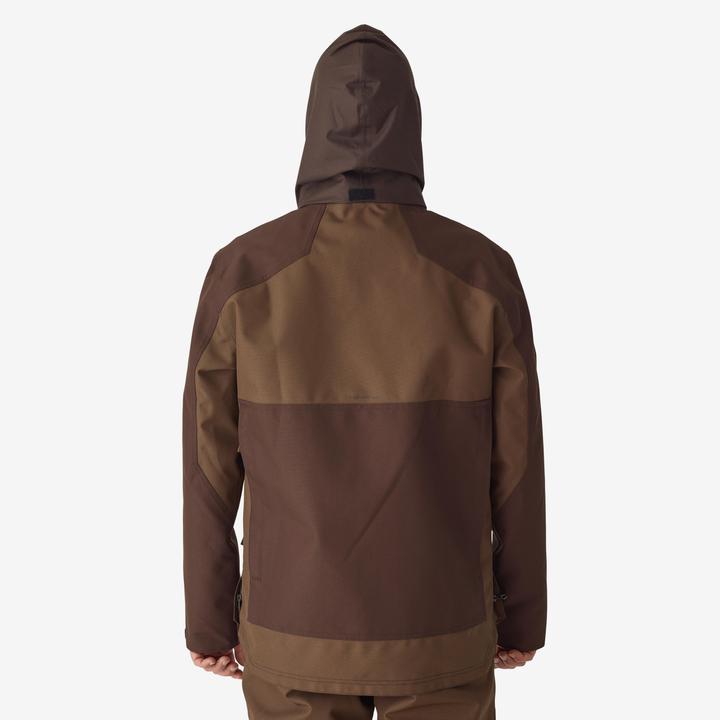 Actual product image Solognac Hunting reinforced jacket woodland 500 two-tone (M)