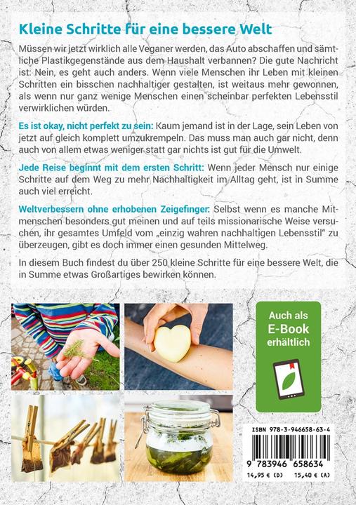 Actual product image Kleine Schritte für eine bessere Welt (German, smarticular publishing house, 2021)
