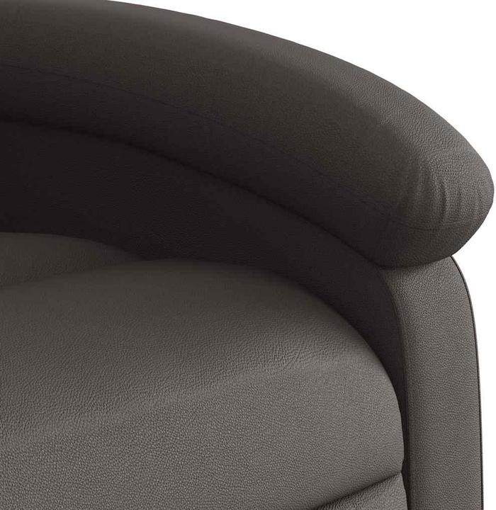 Immagine prodotto VidaXL Sedia da massaggio in vera pelle marrone scuro, colore