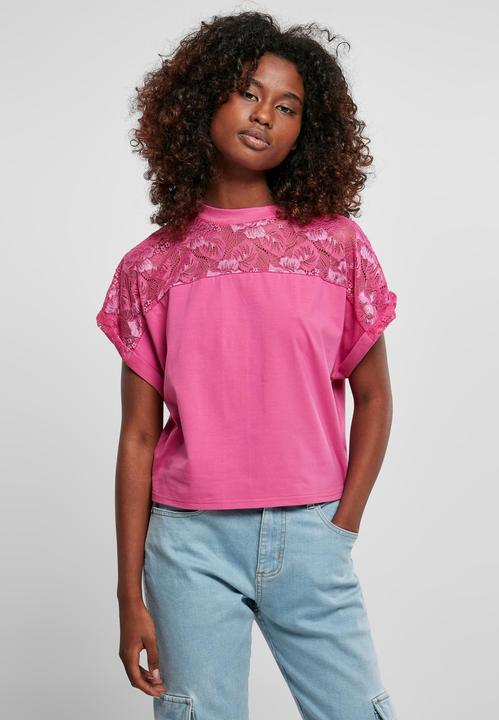 Image du produit Urban Classics Ladies Short Oversized Lace Tee - 12492 (4XL)