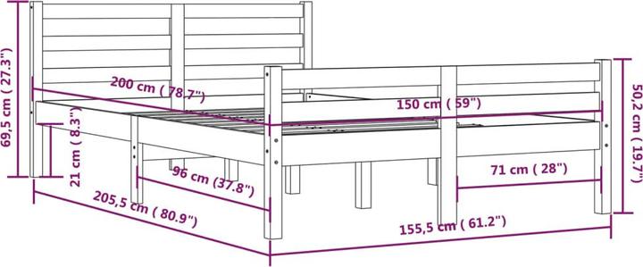 Actual product image VidaXL Ingaborg (200 x 200 cm)