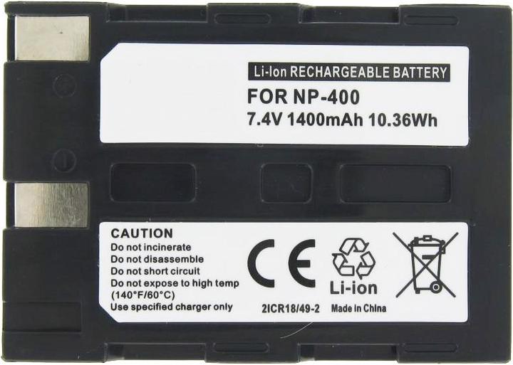 Actual product image Pentax Battery K10D, K20D, D-Li50 (Rechargeable battery)