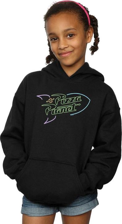 Produktbild Disney Toy Story Neon Pizza Planet Kapuzenpullover Mädchen (152, 158)