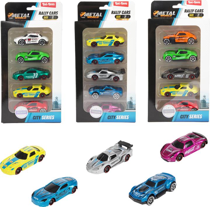 Toi-Toys Voiture de rallye Classic 5 pcs.