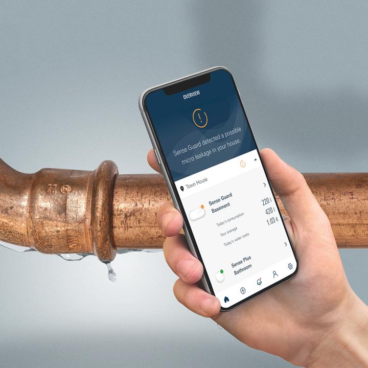 Produktbild Grohe Sense Guard Intelligente Wassersteuerung