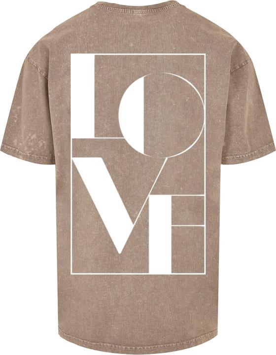 Immagine prodotto Merchcode Maglietta oversize pesante lavata con acido Love - 112397 (XL)