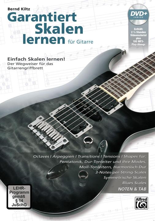 Produktbild Garantiert Skalen lernen für Gitarre (Deutsch, Bernd Kiltz, 2014)