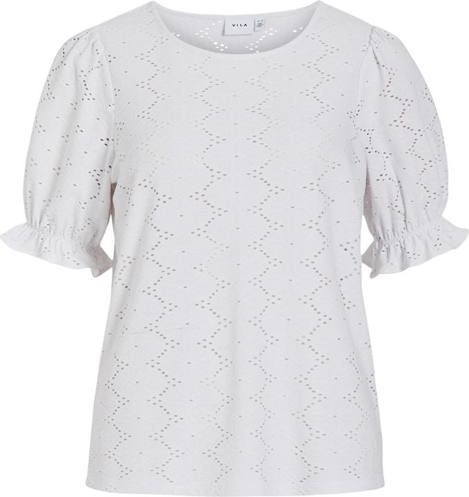 Actual product image Vila Round neck top with short sleeves (XL)