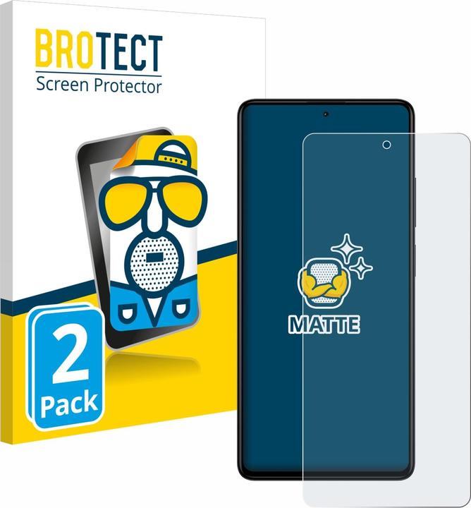 Productafbeelding BROTECT Antireflecterende schermbeschermer mat (2 Stuk, Xiaomi Redmi Note 12 Pro+)