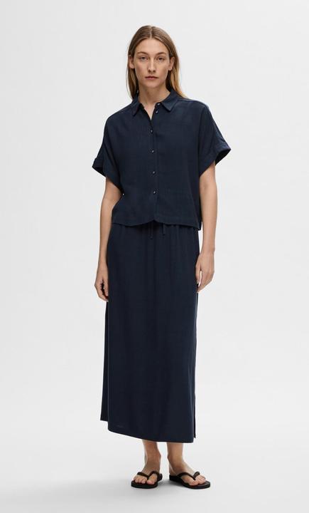 Actual product image Selected Femme Cropped short sleeve shirt (38)