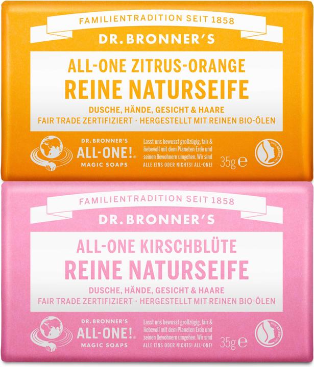 Actual product image Dr. Bronner's Bar Soap (Hard soap)