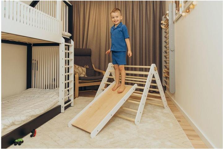 Produktbild Duck Woodworks Kletterdreieck mit Rutsche