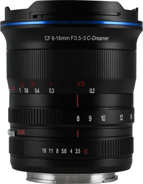 Actual product image Laowa 8-16mm f/3.5-5 Zoom CF for Sony E (APS-C) (Sony E, APS-C / DX)
