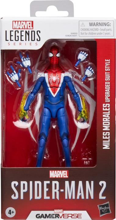 Produktbild Hasbro Spider-Man 2 Marvel Legends Gamerverse Actionfigur Miles Morales (Upgraded Suit Style) 15 cm