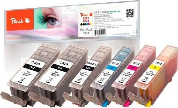 Image du produit Peach Cli-521, Pg-520 (M, CF, PBK, Y, C)