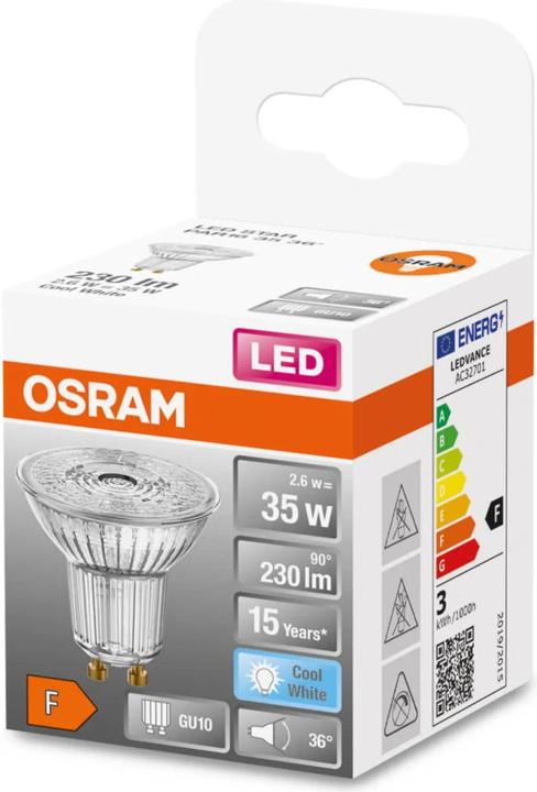 Actual product image Osram Star Par 16 (GU10, 35 W, 230 lm, 1 x, F)