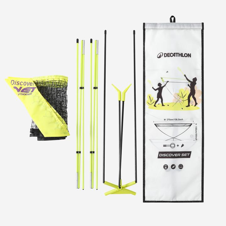 Actual product image Perfly Badminton Set - Discover Set 3M V2 gelb