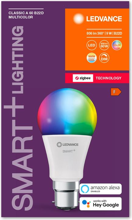 Actual product image Ledvance Smart+ (B22d, 9 W, 800 lm, 1 x, F)