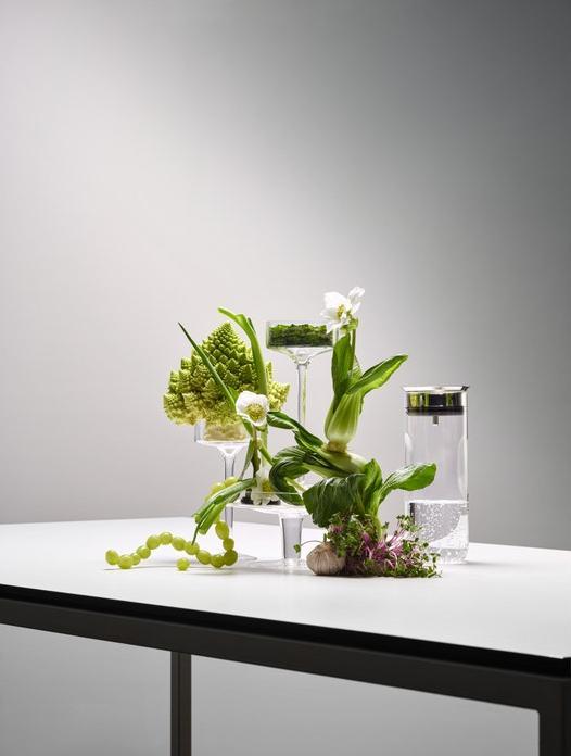 Produktbild WMF Wasserkaraffe 0,8l Griffmulde Glas Karaffe Motion CloseUp-Verschluss (0.80 l)