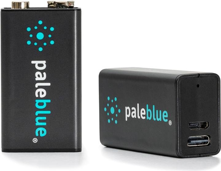 Pale Blue PB-9V (2 Stk., 9V Block, 500 mAh)