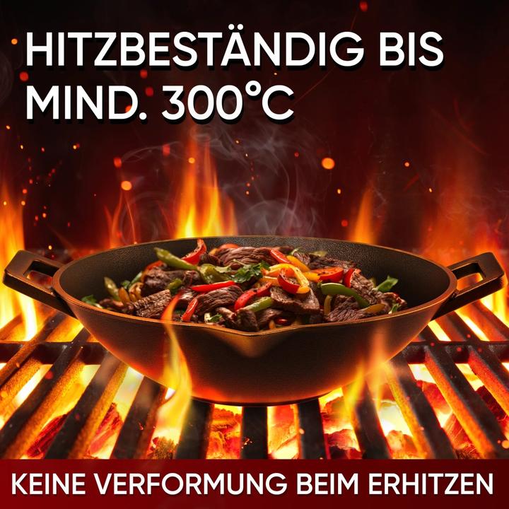 Actual product image Gusskönig Wok (36 cm, Wok, Cast iron)