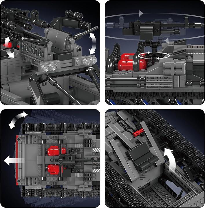 Produktbild Mould King Gelände-Kettenfahrzeug